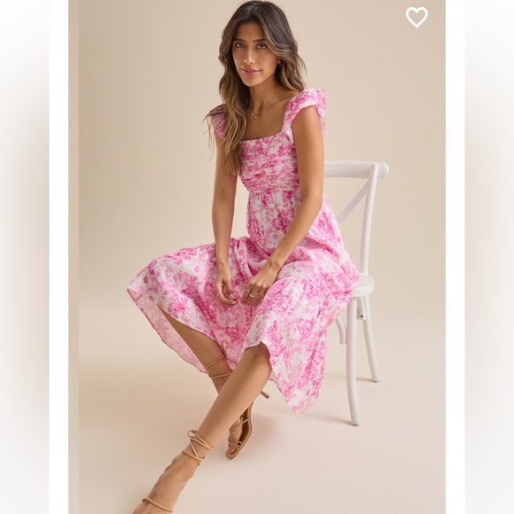 New with tags Altar’d State Kyler Floral Maxi Dress - Picture 3 of 5